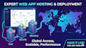 host your web app on a reliable, fast server