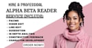 beta read your romance, fantasy and provide a readers report
