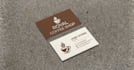 design a modern double sided business card