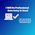 do fast and accurate data entry excel data entry in 24 hours