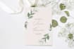 design a unique and elegant wedding invitation