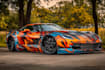 create car wrap design, racing car wrap design