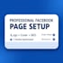 create and setup professional facebook business page with logo design