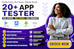 provide 12 tester google play testers android app testing beta testing