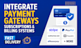 integrate payment gateways subscriptions and billing systems