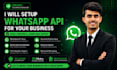 setup verified whatsapp business manager  whatsapp API