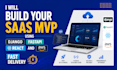 build your saas mvp using django fastapi react and AWS