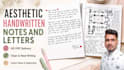 write beautiful handwritten notes and assignments