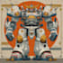 create custom mecha robot art