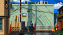 do pixel art background animation scenery environment landscape map art