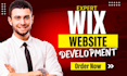 design and develop a responsive wix website or wix website redesign