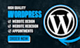 wordpress website design wordpress website redesign wordpress website design