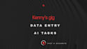 do data annotation, data entry and ai training tasks