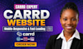 wix website carrd redesign carrd landing page carrd website design wix design