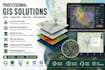 create gis maps, web gis dashboards, spatial analysis, and interactive maps