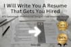 write you a professional ats optimized resume