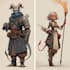 draw your oc and dnd character illustration