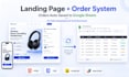 create a high converting landing page with order form and google sheets