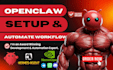 setup openclaw nemoclaw clawdbot moltbot hermes agent automation