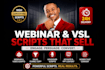 write the ultimate webinar and video script, sales funnel keynote voiceover, ppt