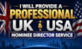 provide professional UK USA nominee director and nominee shareholder service