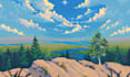 create pixel art background animation loop pixel environment scene animated gif