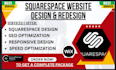 squarespace website design squarespace website redesign square website design