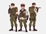 draw  military character design