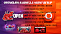 install openclaw bot, open claw hermes mac mini multi agent dashboard obsidian