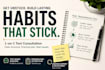 help you build habits and stay consistent without motivation