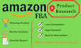 do product reasearch for amazon fba