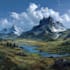 illustrate environments, landscapes, board game, concept art