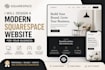 design a modern squarespace website
