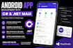 develop simple native android apps using c sharp