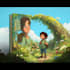 illustrate magical children book cover