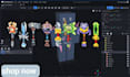 make blockbench minecraft 3dmodel poly modeling tool weapon