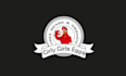 design happy funky restaurant chickens logo