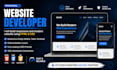 develop website responsive front end back end
