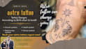 design a astrology tattoo based on your birth chart