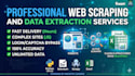 do expert web scraping, data mining, and professional excel dashboards