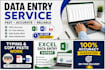 data entry typing excel HTML CSS python