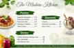 create your restaurant menu list with custom design