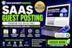 boost your saas website ranking with guest posting backlinks