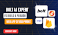convert bolt new code into functional web app using firebase