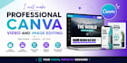 make professional canva video and image editing
