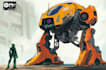 create robot and mech concept art for you