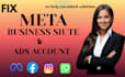 fix meta ads restriction, business manager, pixel and conversion issues