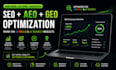 do SEO and aeo optimization to rank your website on google and ai search