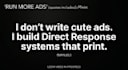 write direct response copy and image ads that convert