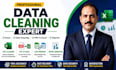 do data cleaning, data deduplication, PDF to excel conversion